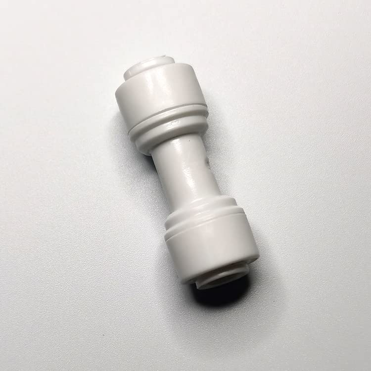 [Australia - AusPower] - Malida 1/4" OD to 1/4" OD push fit straight union quick connector for RO water system push to connect tube (10pack) 10 I-TT-0202 