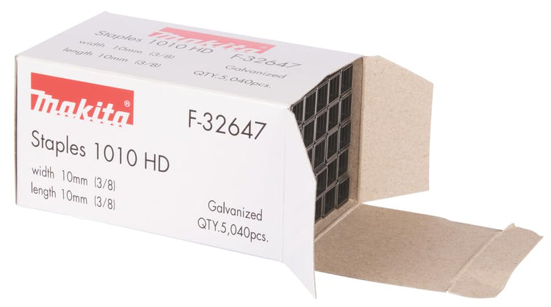 Makita F-32647 Staple 10Mm X 10Mm, Multi-Colour 10 mm x 10 mm