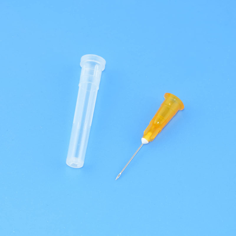 [Australia - AusPower] - 100Pack 25 Gauge 0.5 Inch Disposable Luer Lock Accessories, Individually Wrapped 25 G-0.5-13mm 100 