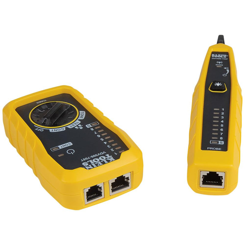 [Australia - AusPower] - Klein Tools VDV500-705 Wire Tracer Tone Generator and Probe Kit for Ethernet, Internet, Telephone, Speaker, Coax, Video, and Data Cables RJ45, RJ11, RJ12 DEVICE Tone & Probe Test and Trace Kit 
