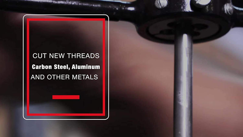 [Australia - AusPower] - Drill America 3/4"-11-1/2 2"OD High Speed Steel NGH Garden Hose Round Die, DWT Series DWTNGH3/4DIE 