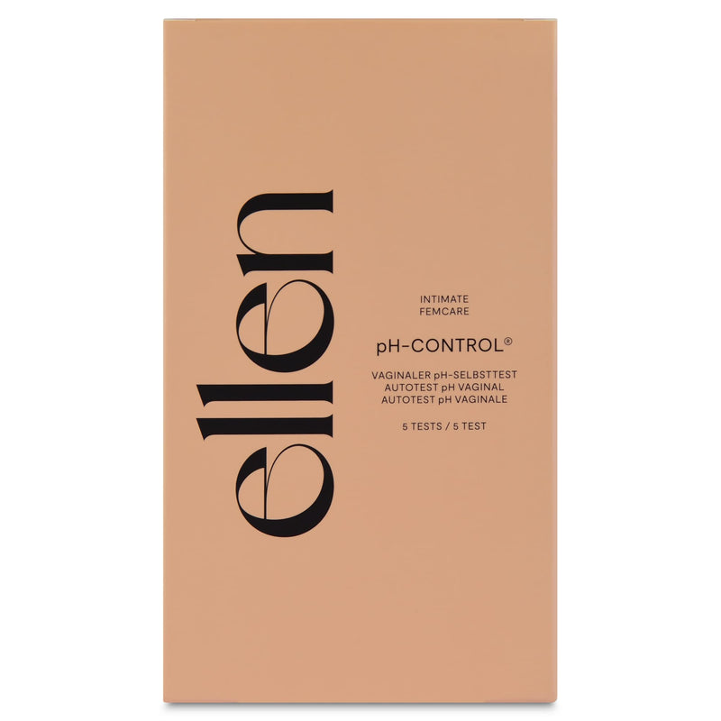 [Australia - AusPower] - ellen® pH Control - CE Marked Vaginal pH Test for Infection Detection - pH Test Strips Sheath Self Test with Applicator - Easy & Painless - Pack of 5 