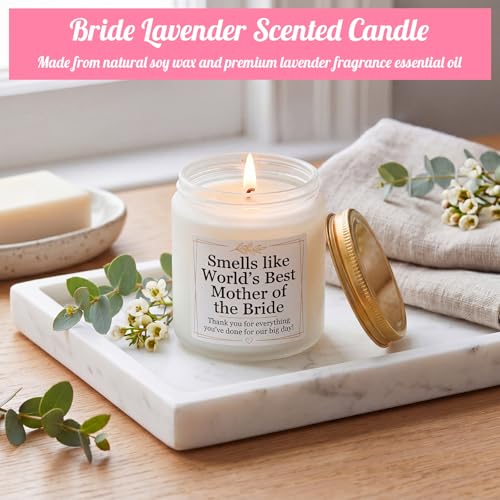 Amyhill 7 Pcs Mother of The Bride Gift Set for Women Mob Gifts for Mother