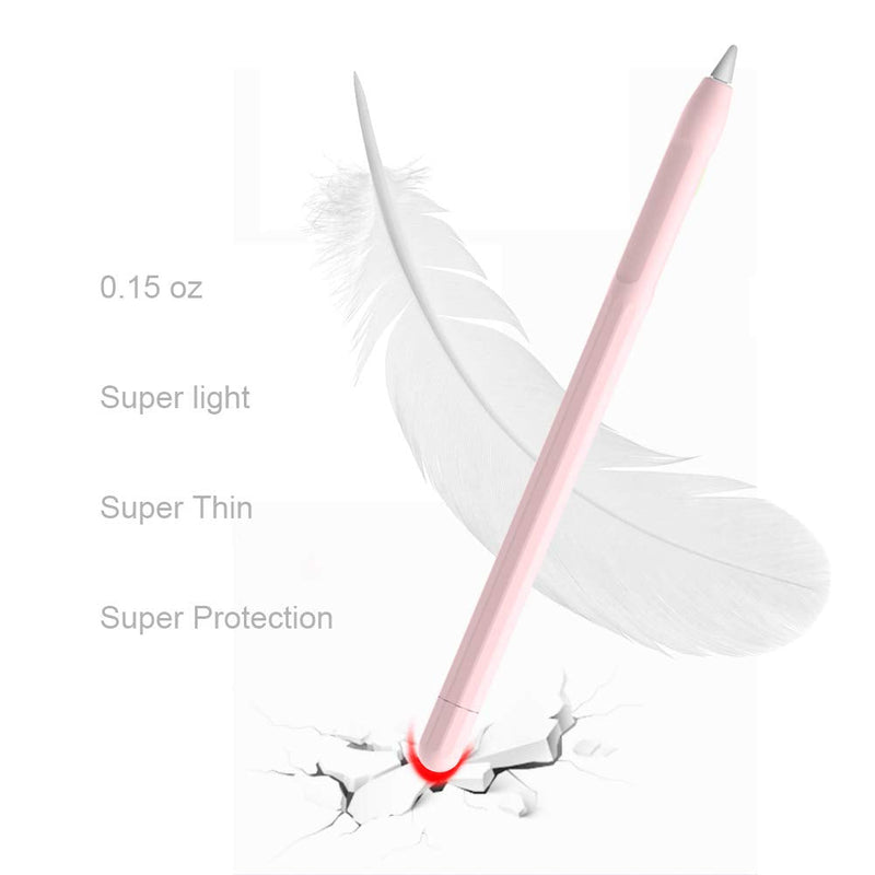 [Australia - AusPower] - YINVA Case for Apple Pencil Apple Pencil Accessories Grip Holder for Apple Pencil 1st Generation Cover Sleeve for Apple Pencil with Protective Nib Cover for iPad Pencil(Pink) Pink For 1st Gen 