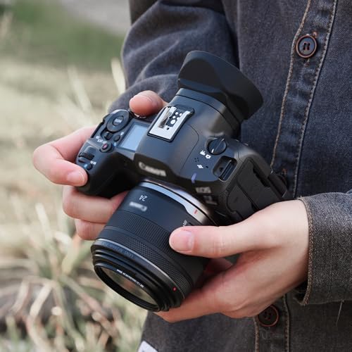 Extra Large EOS R5 Mark II Eyecup, Round Soft Silicon R5II Eye Cup Eyepiece Viewfinder Eyeshade Cover Special Designed for Canon EOS R5 Mark II Camera Replaces Canon ER-kE Rubber Eyecup (NOT fits R5) Extra Large for Canon EOS R5 Mark II
