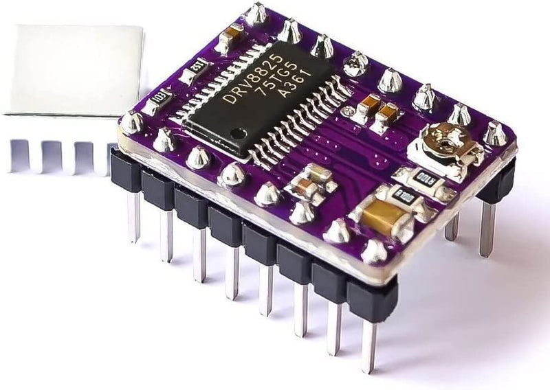 [Australia - AusPower] - 3Pcs DRV8825 Stepper Motor Driver Module Six Different Step Resolutions for 3D Printer RepRap 4 RAMPS1.4 StepStick (3Pcs DRV8825) 3pcs Drv8825 