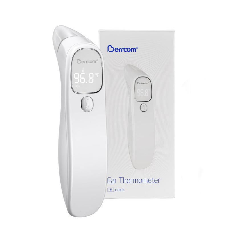 [Australia - AusPower] - [Value Bundle] Berrcom Forehead Thermometer JXB-178 & Berrcom Ear Thermometer for Adults and Kids ET005 
