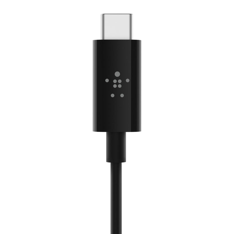 Belkin Mini-phone/USB Audio Cable USB-C to 3.5mm 3'