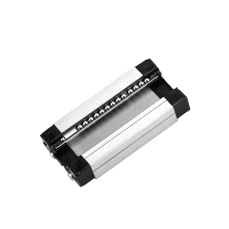 [Australia - AusPower] - 400mm MGN9 Linear Sliding Rail Guide with a MGN9H Carriage Block for 3D Printer and CNC Machine,Black (MGN9H, 400mm) 