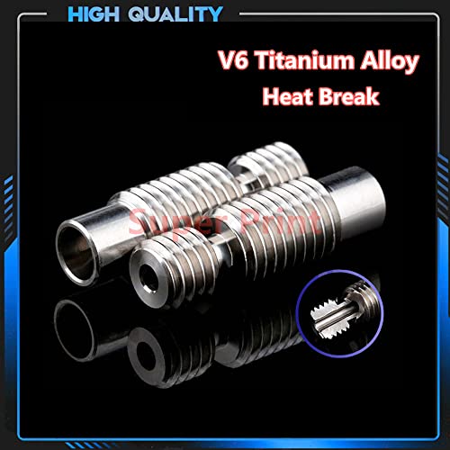Prusa I3 MK3S+ Hotend,V6 Heater Block Heatsink Heatbreak for V6 All Metal J-head Hotend,Prusa I3 MK3 MK3S MK2 Series.(Hardened Steel Nozzle Kit) V6 hotend Hardened Steel Nozzle Kit