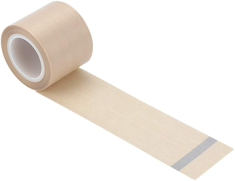2"x10m White PTFE Teflon Tape Nonstick Tape 500℉ High-Temp Fiberglass Adhesive Tape