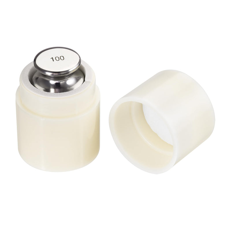 sourcing map 100 g calibration weighted 100 g F1 precision stainless steel | For digital scales, stainless steel