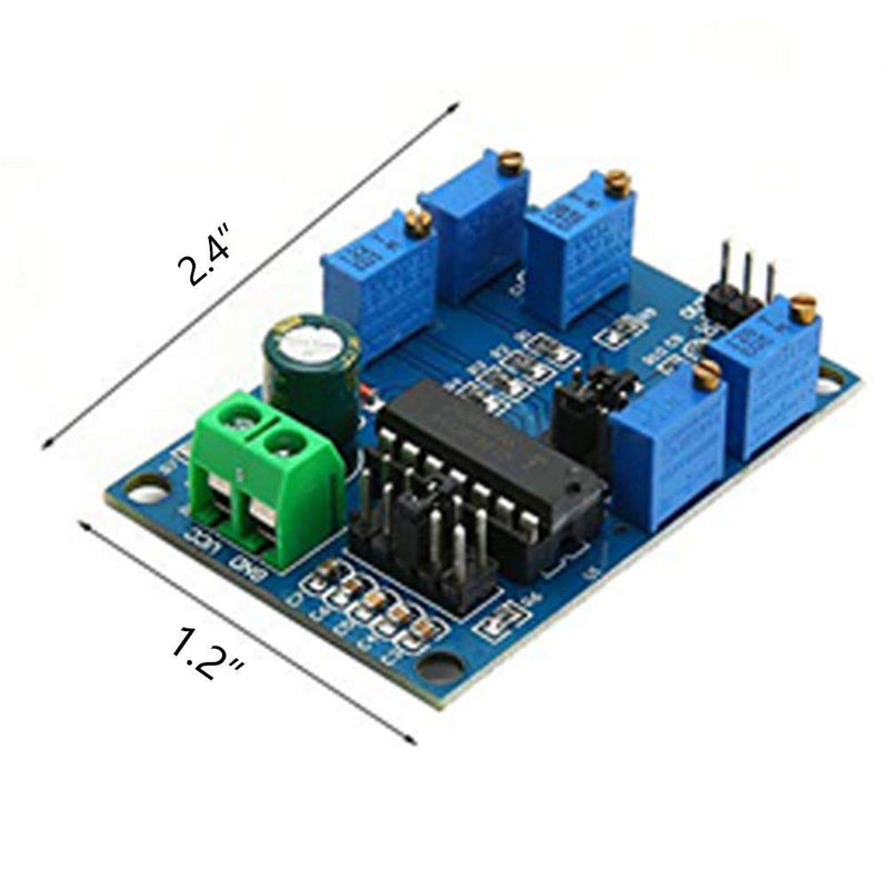 [Australia - AusPower] - DAOKI Signal Generator Module ICL8038 Medium Low Frequency Signal Source 10Hz-450KHz Triangle Square Wave Triple Waveform Generator Module + Dupont Wire Female to Male 3 PIN 