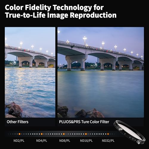 2-in-1 77mm ND2-ND32 Variable ND &CPL Filter for Camera 77 VND-CPL