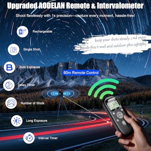 for Panasonic Camera Wireless Rechargeable Timer Shutter Release Remote for Panasonic