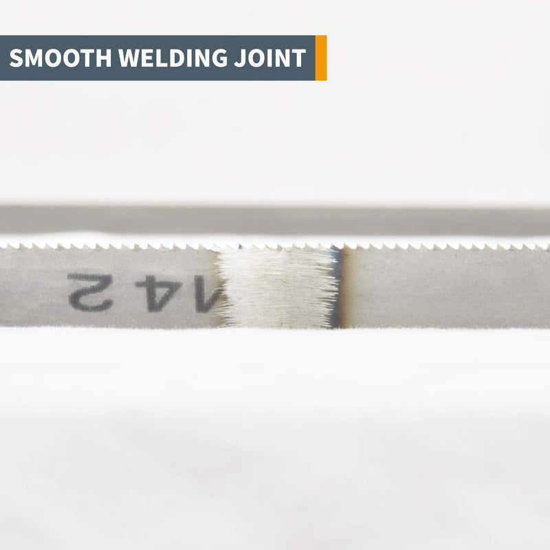 [Australia - AusPower] - POWERTEC 93 Inch Bi-Metal Bandsaw Blades, 3/4" x 10/14 TPI Non-Ferrous Metal Cutting Band Saw Blades for Jet JHVC-712 & JHVBS-7MW Band Saw, 1pk (13280) 93 inch x 3/4" x 10/14 TPI (Bi-Metal) 