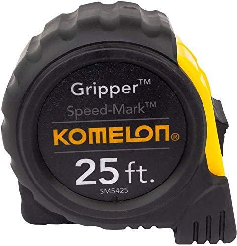 [Australia - AusPower] - Komelon Usa Sm5425 25' X 1" White Speed Mark Tape Measure 4-Pack 