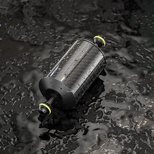 Seafrogs Carbon Fiber Underwater Float Arm, Dual Ball Lightweight Buoyancy Arm for Diving Tray, Video Light, and Strobe - Compatible with Underwater Photography Accessories (8inch D80mm) GA-10