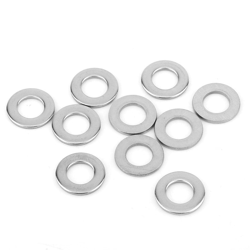 [Australia - AusPower] - 60Pcs M8 Stainless Steel Hex Socket Head Bolts Screws Nuts Washers Assortment Kit Hex Socket Screws Used in The Home and Office Appliance 