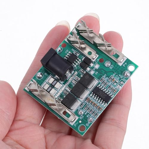 iplusmile Lithium Battery Protection Board 21 V with Temperature and Overcharge Protection for Power Tools 4.60 x 4.00 x 1.30 cm Safe Battery Protection and Thermal Protection Board