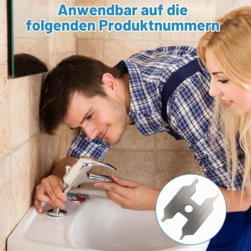 Blanco Cartridge, Tap Cartridge, Set of 2, Franke Fittings Replacement Parts, Kitchen Tap Replacement Parts, Cartridge for Blanco and Dornbracht Fittings