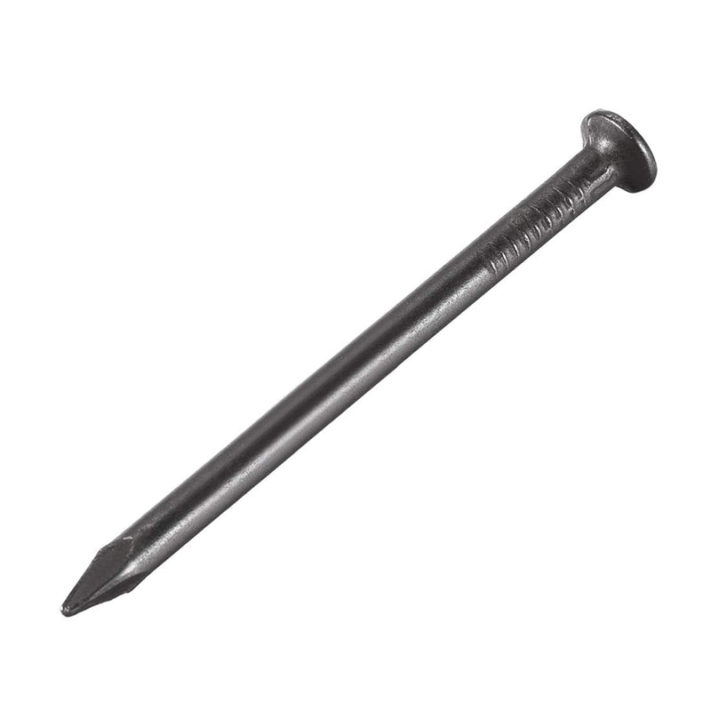 [Australia - AusPower] - uxcell Hardware Nails Carbon Steel Point Tip Wall Cement Nail 50mm(2") 3mm Rod Dia Black 50pcs 