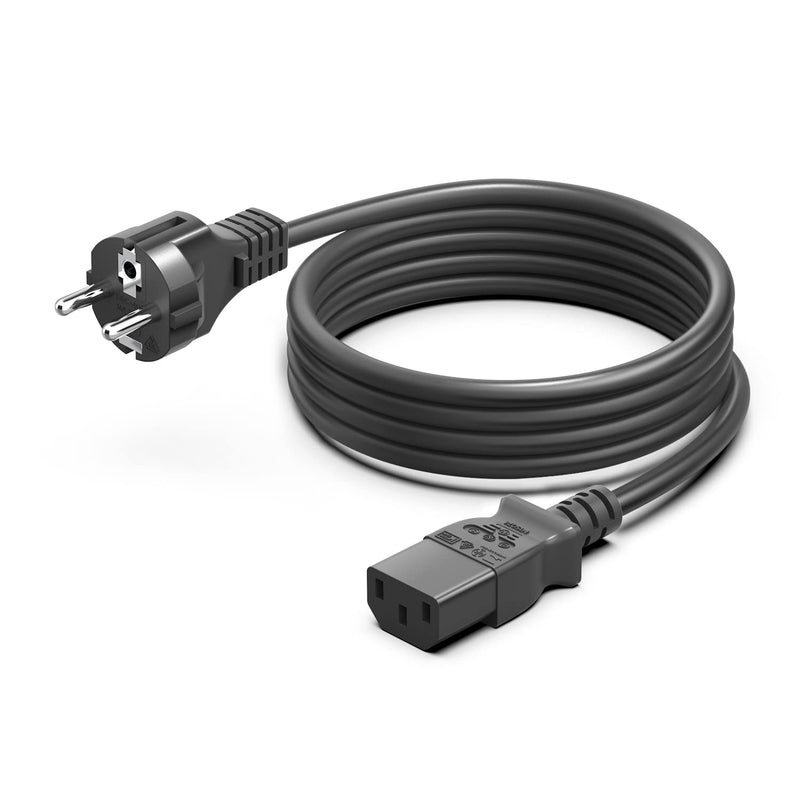 [Australia - AusPower] - HKY Power Supply 12 V / 3.5 A for Tenda LTE WLAN Routers, All AVM Fritzbox WLAN Router and Telekom Speedport Smart - Extra Long Cable 2.6 m - Suitable for Fritz Box 7590 DSL, LTE - Fritz!Box Cable 