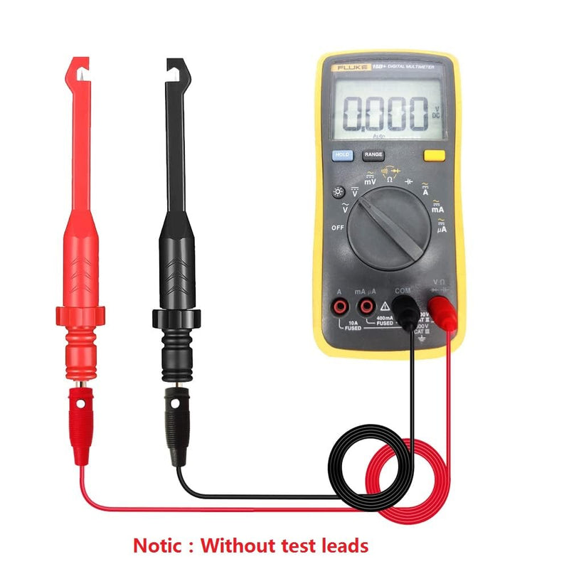 [Australia - AusPower] - 2Pack Wire Piercing Probe Clip, Insulation Puncture Probe, Power Multimeter Piercing Probes for 4mm Banana Plug Extension Test Leads,Diagnostic Tester (A) 