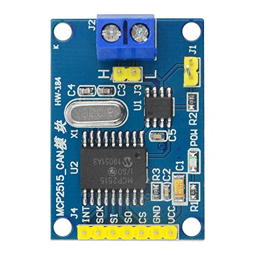 BGTXINGI Mini MCP2515 CAN Bus Module TJA1050 Receiver SPI Module DC 5V Power Supply Converter