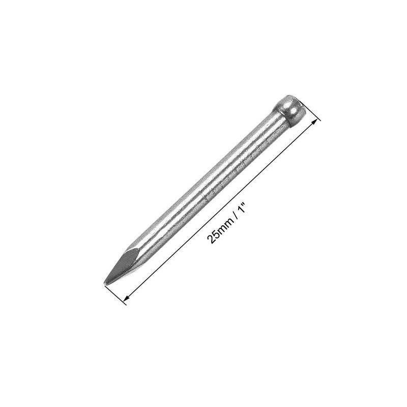 [Australia - AusPower] - uxcell Finishing Nails Hand-Drive Hardware Carbon Steel Nail 25mm 1-inches 300pcs 