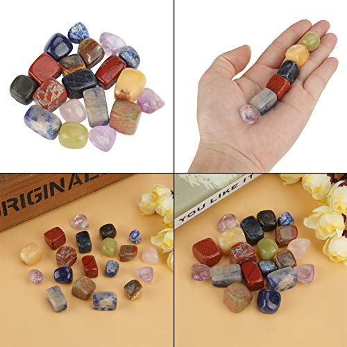 Mini Point Quartz Crystal Stone 100g Mixed Color Rock Chips Healing Assorted Stones