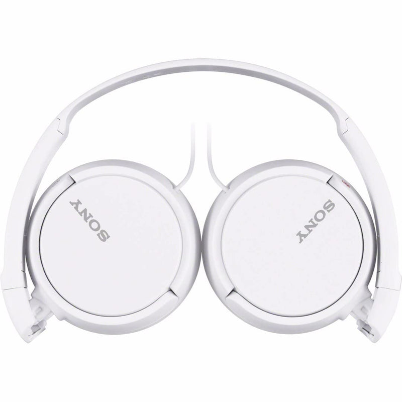 [Australia - AusPower] - Sony ZX Series Wired On-Ear Headphones with Mic, White MDR-ZX110AP 