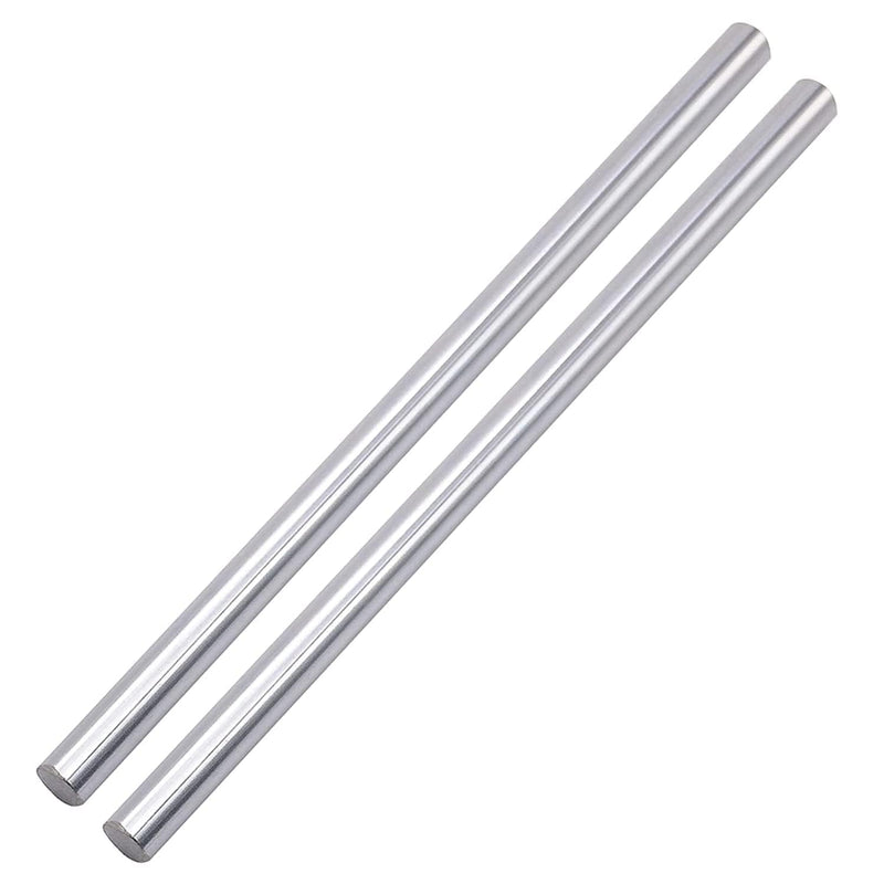 2PCS 8mm X 300mm Linear Motion Rod Shaft Guide with 4 PCS SCS8UU Ball Bearings & 4 PCS SK8 Aluminum Rail Support, Linear Motion Rod Guide Set for CNC and DIY Craft Tool (Diameter 8mm, 300mm) Diameter 8mm