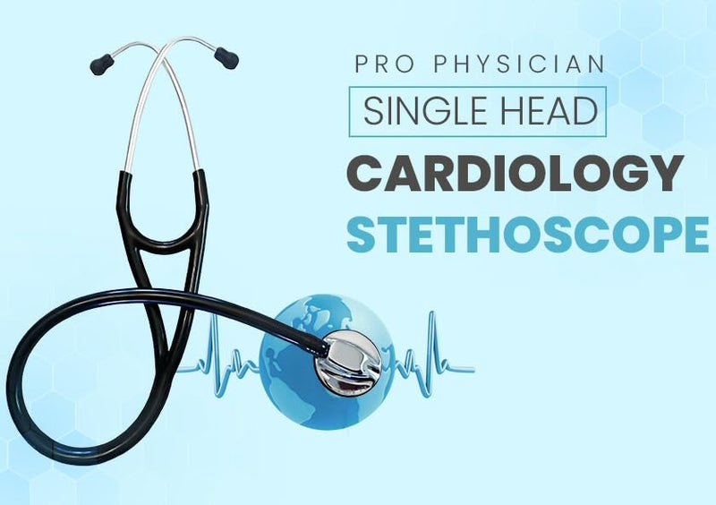 [Australia - AusPower] - Pro Physician Single Head Cardiology Stethoscope 