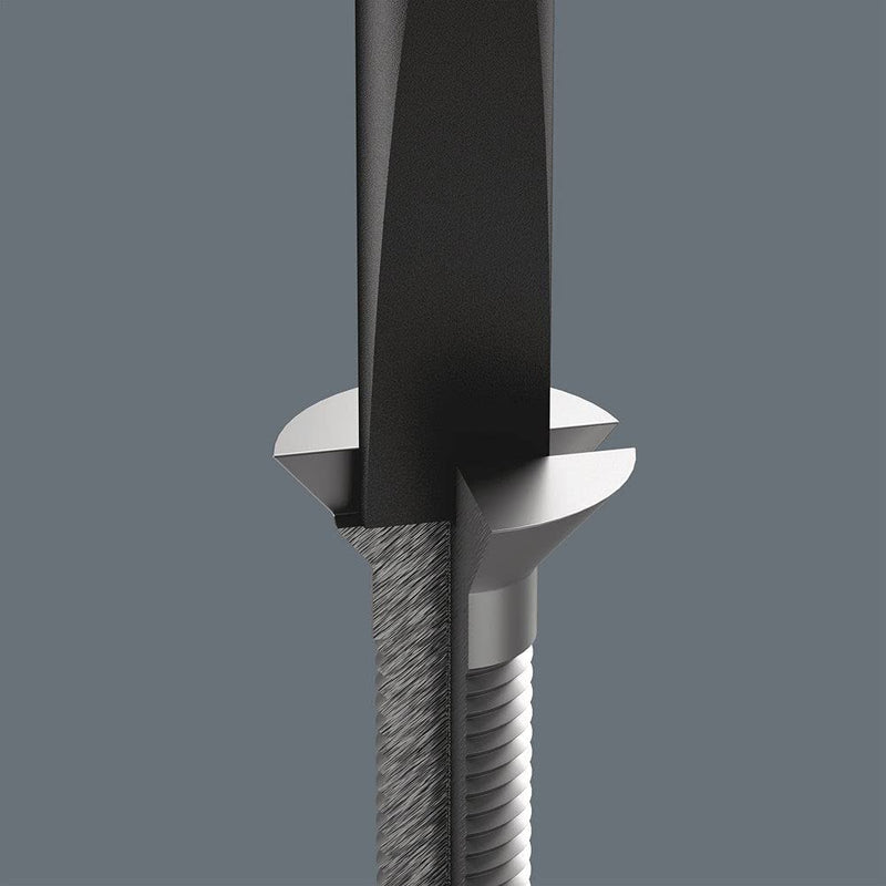 [Australia - AusPower] - Wera 05118010001 Kraftform Micro 2035 Slotted Electronics Precision Screwdriver, 3mm Head, 80mm Blade Length Slotted 3mm Head , 80mm Blade 