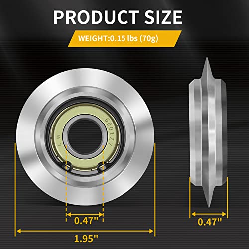 SENDUO 2-piece replacement wire stripper blades, upgraded 65Mn spring steel construction