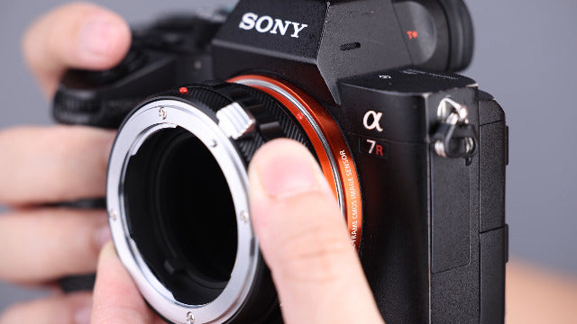 K&F Concept Lens Mount Adapter NIK(G)-NEX IV Manual Focus Compatible with Nikon F (G-Type) Lens and Sony E Mount Camera Body