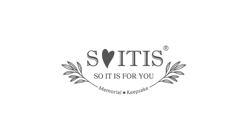 SOITIS 2.76 Inches Small Urns for Human Ashes Keepsake Aluminum Keepsake Urns for Human Ashes Mini Urns for Human Ashes Cremation Urns Ashes Keepsake Black-A