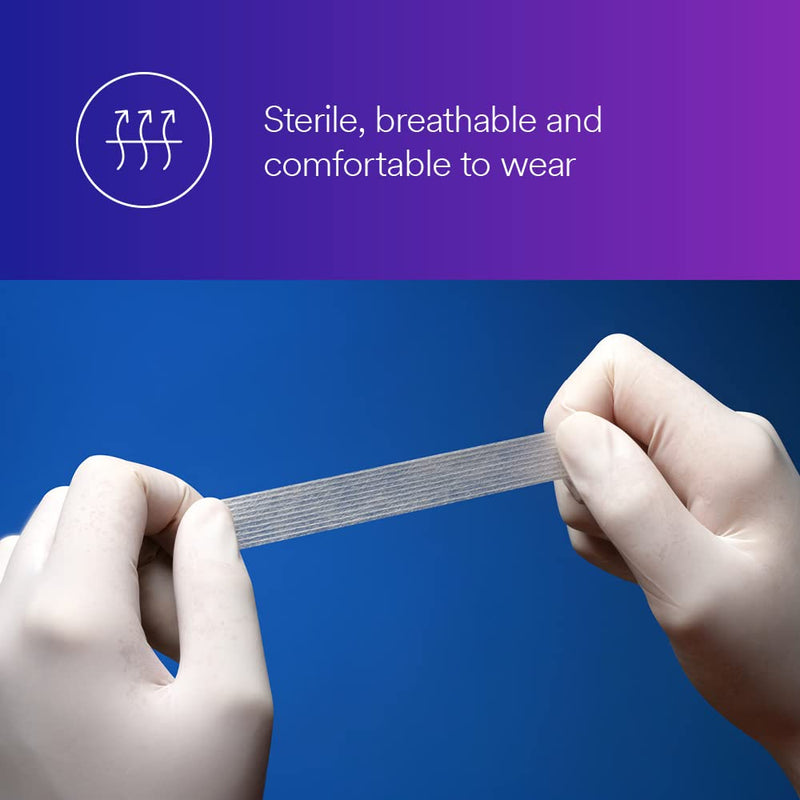 [Australia - AusPower] - 3M™ Steri-Strip™ Reinforced Adhesive Skin Closures, R1548, 1 in x 5 in (25 mm x 125 mm), 4 Strips/Envelope 