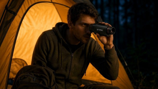 Infrared Night Vision Monocular, Nightvision Goggles Scope for Outdoormen