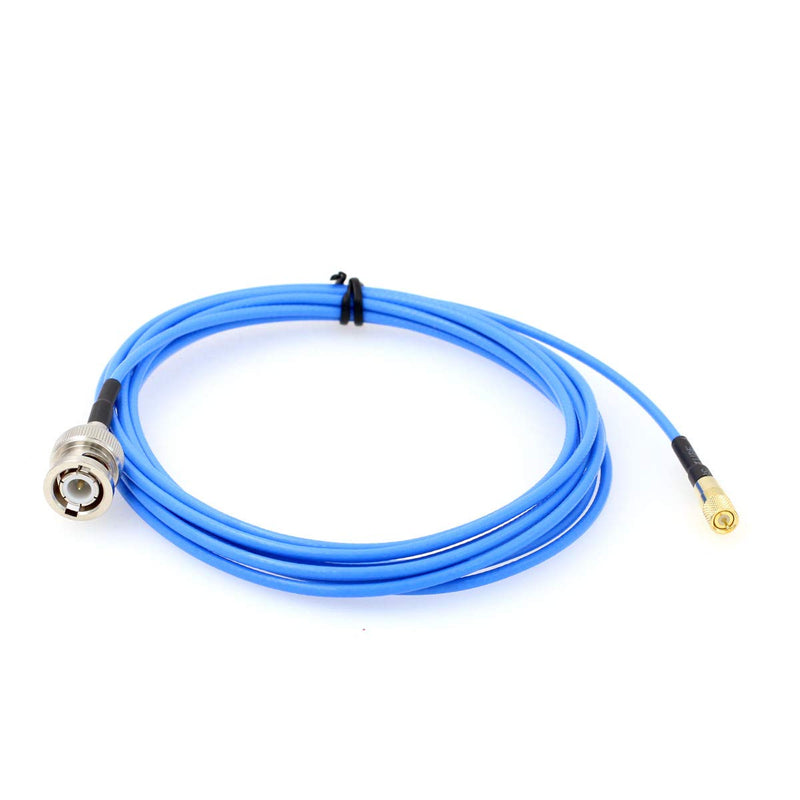 [Australia - AusPower] - BNC to Microdot 10-32 Cable for Accelerometer Transducer Acoustic Vibration Test (1m, Straight) 1m 