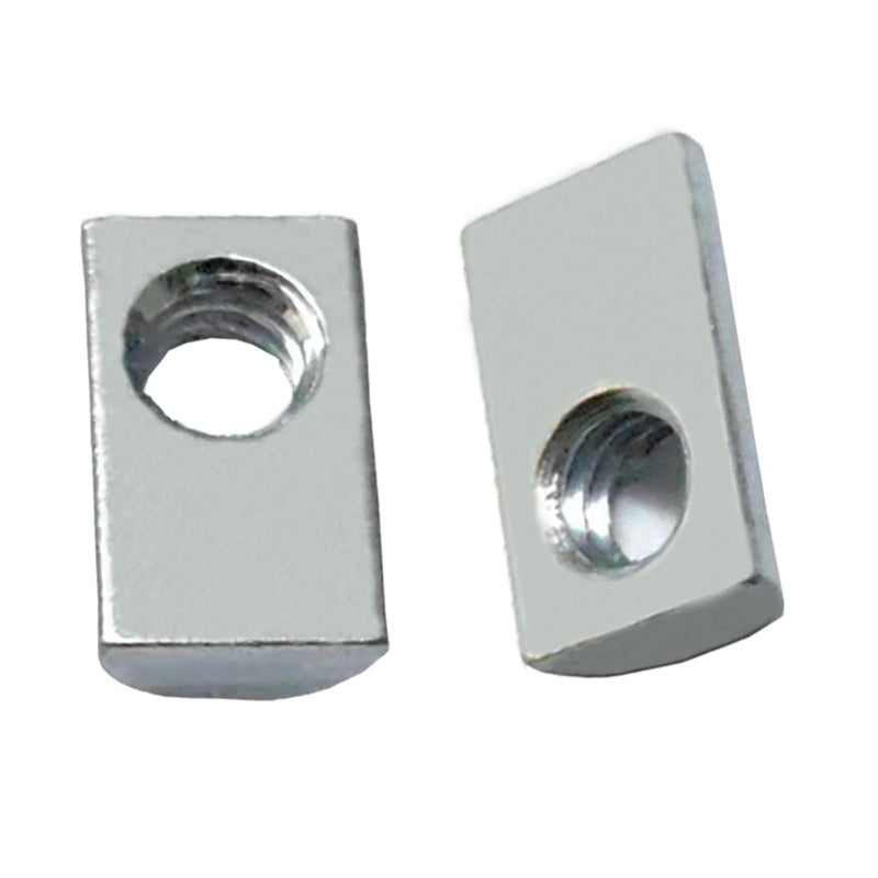 [Australia - AusPower] - 20 Packs 1/4-20 Threaded Steel Roll in T-Nut with Ball Spring, T Slot Accessories for Aluminum Extrusion Profile Rail 1/4"-20 