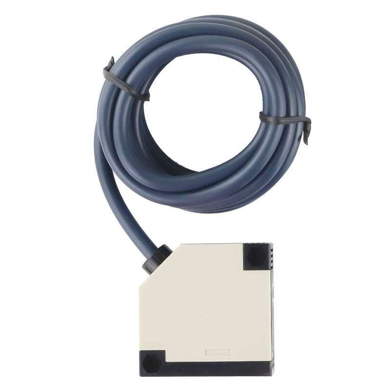 [Australia - AusPower] - Indoor Wall Mounted Photoelectric Beam Sensor E3JK-R4M1 12-240VDC 24-240VAC Retroreflective photoelectric Sensor Switch Proximity Switch 2M Cable Induction 3M 