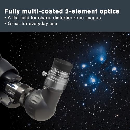 Celestron Omni 1.25" 2X Barlow Lens for Telescope Eyepieces Threaded Barrel Accessories