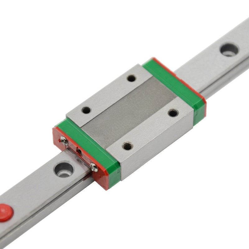 [Australia - AusPower] - 550mm MGN12 Linear Motion Rail Guide with MGN12H Carriage Block for 3D Printer and CNC Machine 550mm Rail + MGN12H 