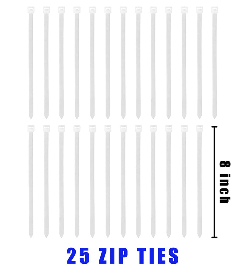 [Australia - AusPower] - Red Danger Barricade Tags with 25 Zip Ties, Legend "Danger Barricade TAG", Accident Prevention Tag, OSHA Compliant Tags, Tear & Water Resistant, Heavy Duty PVC Vinyl, 6.25"x 3", Pack of 25 Barricade Tag(25PACK) 