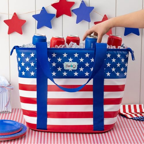 Swig Life Zippi Insulated Cooler Bag, Collapsible Soft Cooler Candy Crush