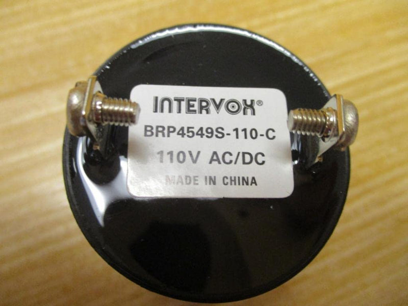 [Australia - AusPower] - ICC/Intervox BRP4549S-110-C, Buzzer, AC; 30 to 120 VAC; 90 dB @ 30 cm; 2900 500 Hz; 20 mA (Max.); 