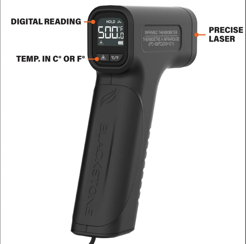[Australia - AusPower] - Blackstone Infrared No Touch Laser Temperature Gun with LCD Display 