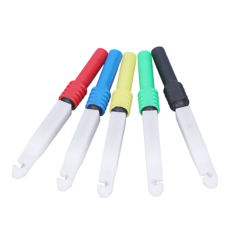 [Australia - AusPower] - Wire Piercing Test Needles Set, 0.7mm, 5 Colors, 30VAC-60VDC, for Automotive Diagnostics 